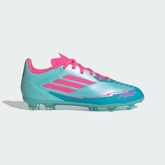 Chuteira Infantil Campo Adidas F50 League Messi Firm/Multi-Ground