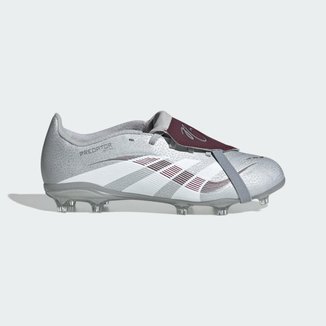 Chuteira Infantil Campo Adidas Predator League JB Fold-Over Tongue Firm/Multi-Ground