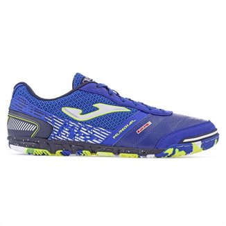 Chuteira Joma Futsal Mundial Azul e Amarelo - Masculina