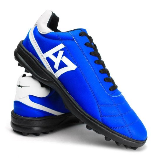 Chuteira Society A7 Clássica Campo Sintético Quadra Travas Borracha