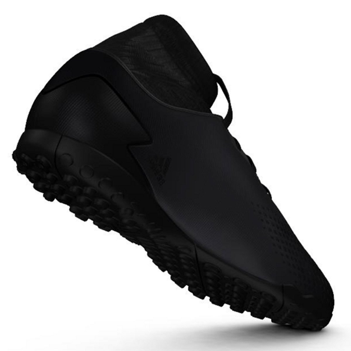 chuteira society adidas preta e vermelha