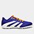 Chuteira Society Adidas Predator Artilheira 24 Unissex - Azul+Branco