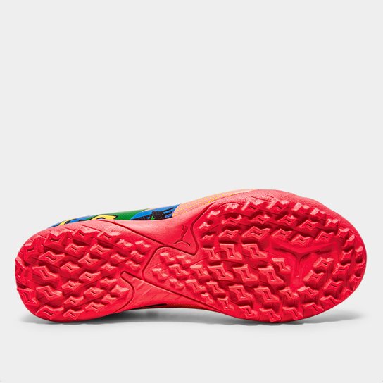 Chuteira Society Infantil Puma Future 7 Play NJR OS BDP