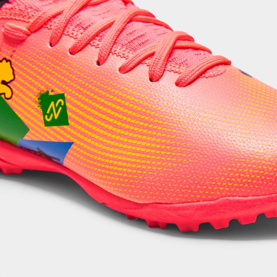 Chuteira Society Infantil Puma Future 7 Play NJR OS BDP