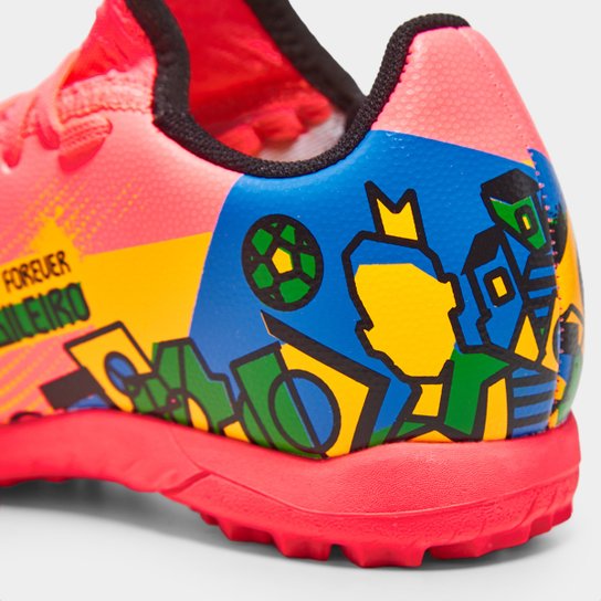 Chuteira Society Infantil Puma Future 7 Play NJR OS BDP