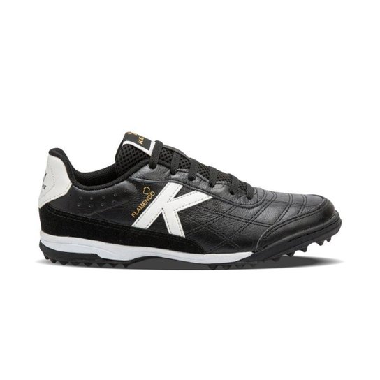 Chuteira Society Kelme Flamenco Tf Grama Profissional Couro