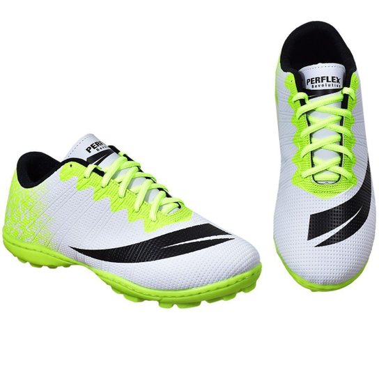 Chuteira Society Masculina Futebol Esporte Relógio Kit 2