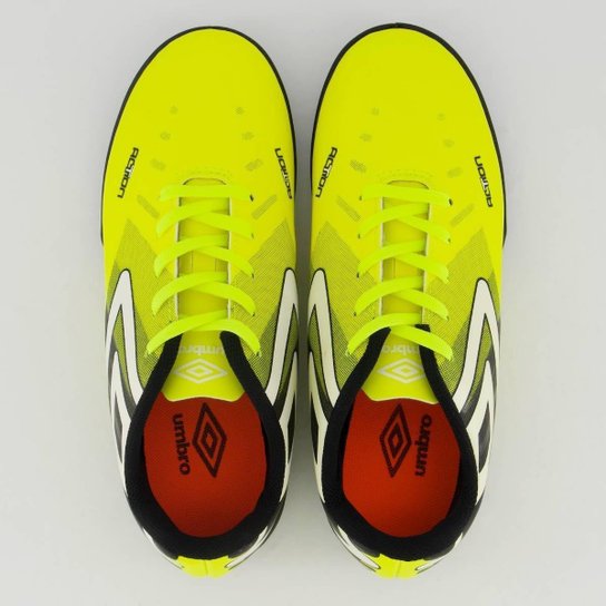 Chuteira Umbro Action Society Juvenil Verde