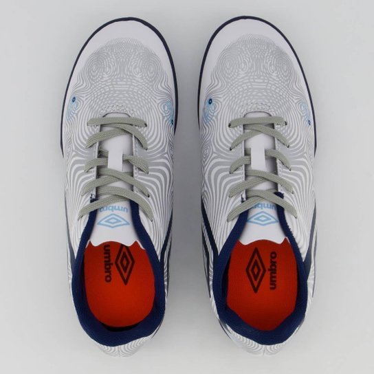 Chuteira Umbro Orbit Society Juvenil Branca