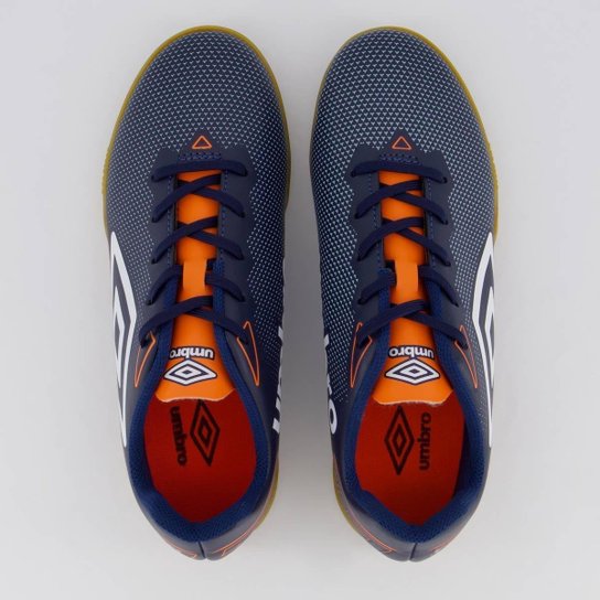 Chuteira Umbro Techno Futsal Juvenil Marinho