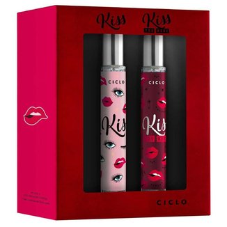 Ciclo Fragrance Kiss You More Kit Deo Colonia Feminina Deo Colônia Kiss Kit