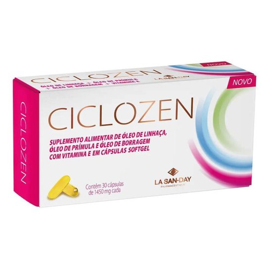 Ciclozen - 30 Cápsulas - LaSanDay