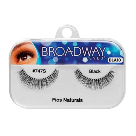 Cílios Postiços Inteiriços Kiss NY Broadway 747S