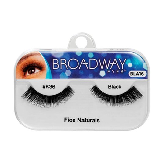 Cílios Postiços Inteiriços Kiss NY Broadway K36