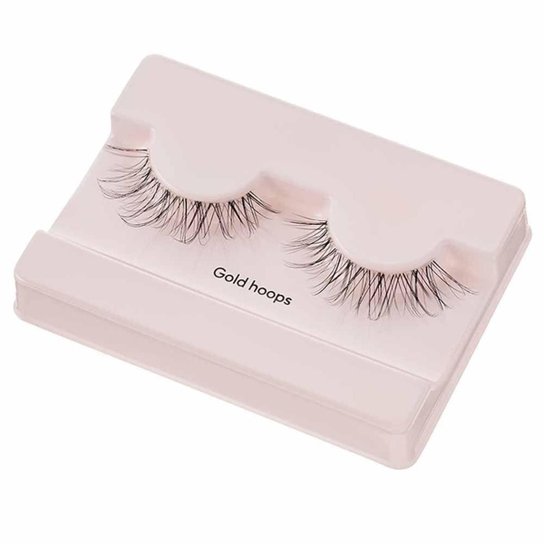 Cílios Postiços Kiss New York The New Natural Gold Hoops 1 par