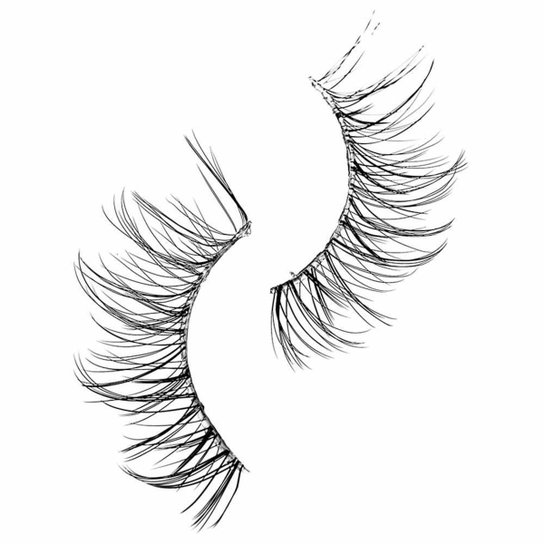 Cílios Postiços Kiss New York The New Natural Gold Hoops 1 par