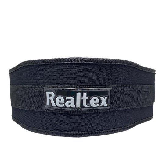 Cinturão Lombar Realtex Unissex Preto