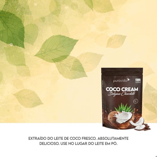Coco Cream Vegano 250g Pura Vida