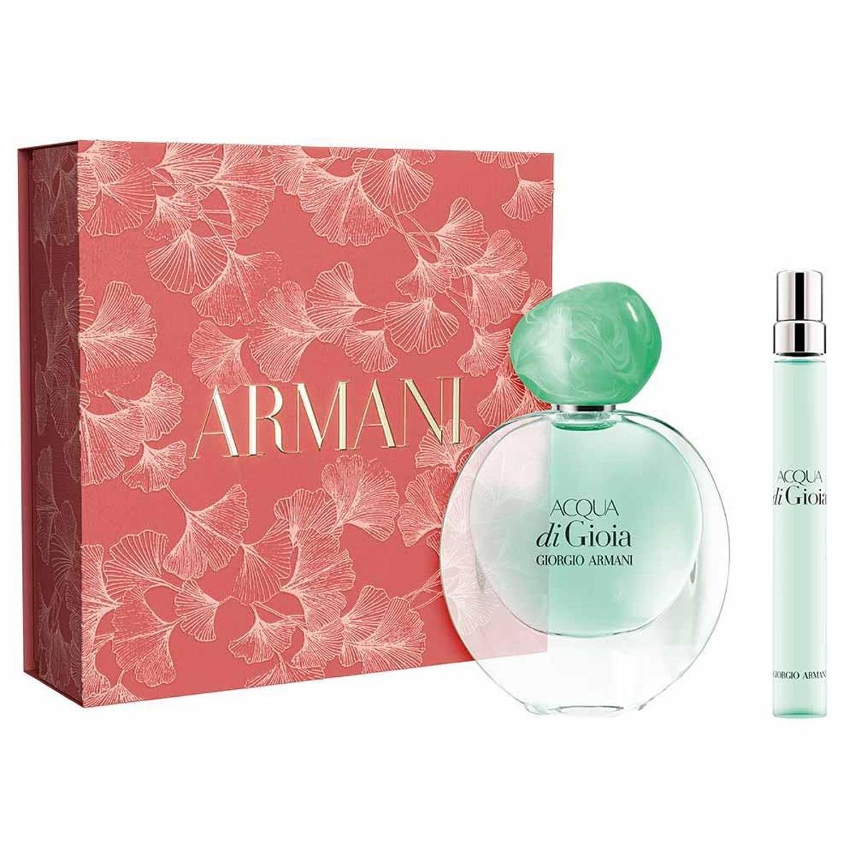 Coffret Giorgio Armani Acqua di Gioia Perfume Feminino EDP Travel