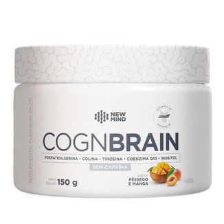 Cognbrain sem Cafeína - 150g Pêssego e Manga - New Millen