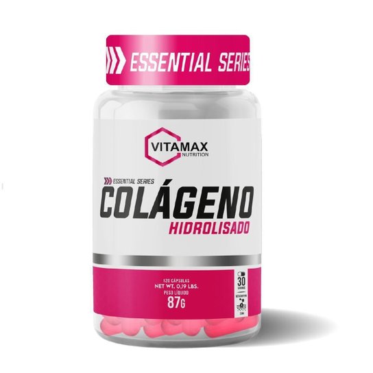 Colágeno Hidrolisado 120 Cápsulas Vitamax Nutrition