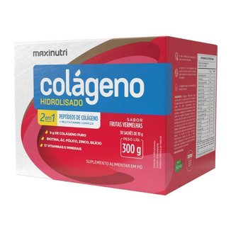 Colageno Hidrolisado 30 sachês Maxinutri