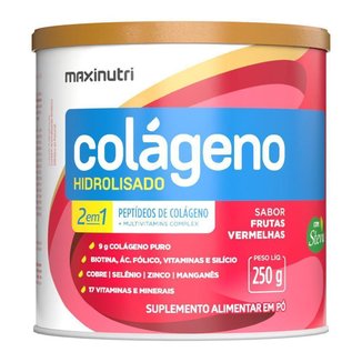 Colageno Hidrolisado Lata 250g Maxinutri