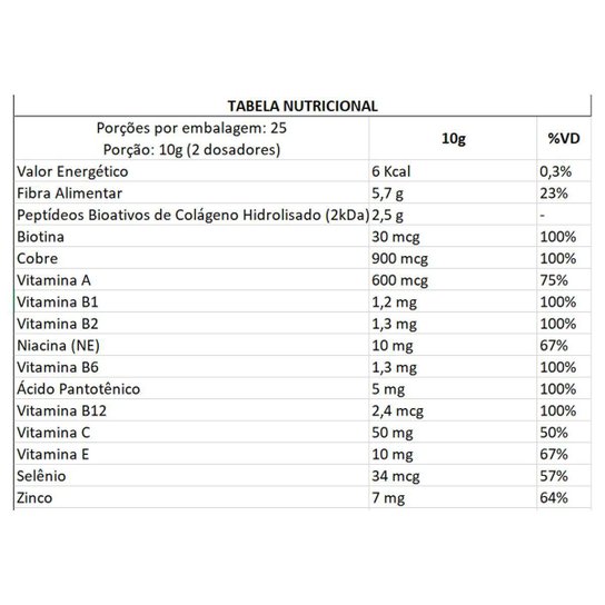 Colageno Hidrolisado Verisol Frutas Vermelhas 250g Flora nativa do brasil