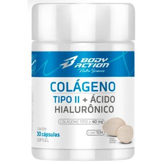 Colágeno Tipo II (30 cápsulas) - Body Action