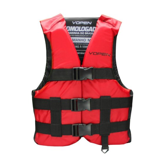Colete Salva Vidas Homologado Nylon VP22 Vopen