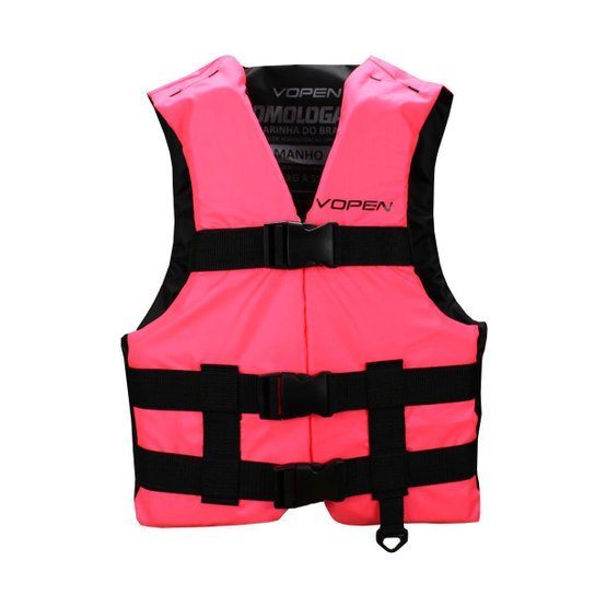 Colete Salva Vidas Homologado Nylon VP22 Vopen