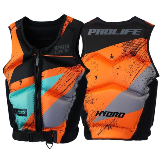 Colete Salva Vidas Slim Hydro Citrus Prolife Jet Wake Lancha