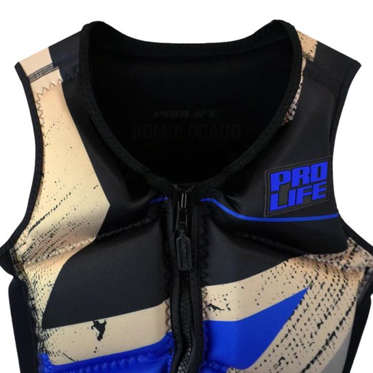 Colete Salva Vidas Slim Hydro Citrus Prolife Jet Wake Lancha