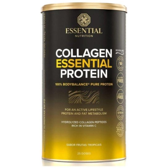 Collagen Essential Protein - Frutas Tropicais- 427,5g - Essential Nutrition