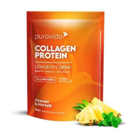 Collagen Protein (450g) c/ Hortelã - Pura Vida
