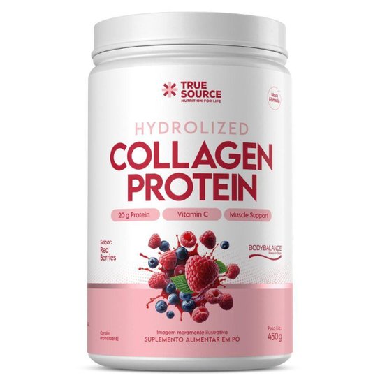 Collagen Protein Red Berries 450g Coqueteleira - True Source