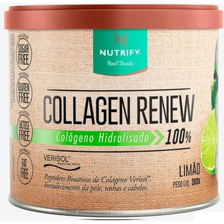 Collagen Renew (Hidrolisado Verisol) Limão - Nutrify 300g