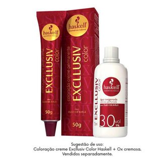 Coloração para Cabelos Haskell - Excllusiv Color Tons Loiros 9.34 Louro Muito Claro Dourado Acobread