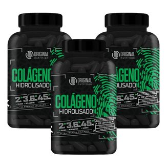 Combo 3x Colágeno  Hidrolisado 120 Cáps - Original Nutrition