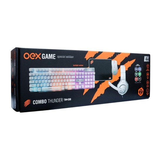 COMBO THUNDER TM306 OEXGAME BRANCO