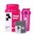 Combo Whey Feminino 900 Gr, Creatina 300g e Coqueteleira