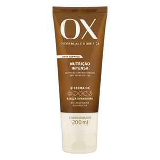 Condicionador Nutritivo OX Cosmeticos Nutrição Intensa 200ml
