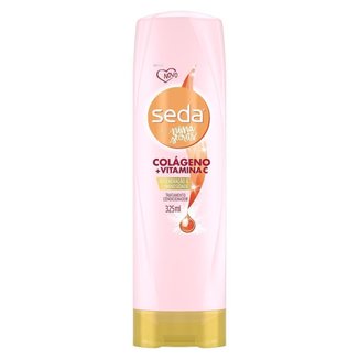 Condicionador Seda Colágeno e Vitamina C by Niina Secrets Frasco 325ml