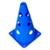 Cone De Marcação 12 Furos Poker Com 6 Unidades - Azul
