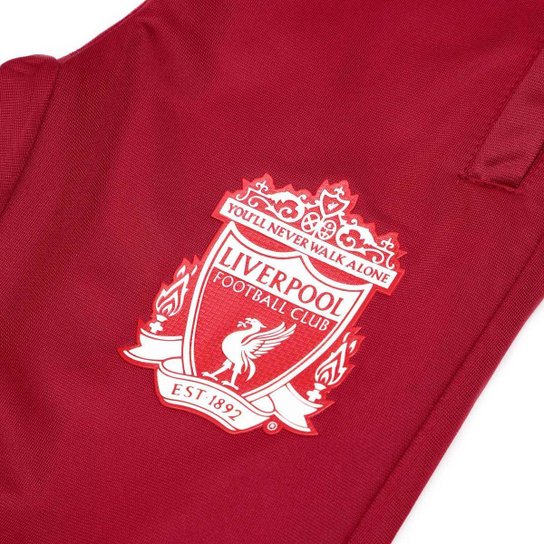 Conjunto Agasalho Liverpool Infantil Juvenil