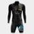 Conjunto de Camisa Masculina Camisa Manga Longa PRO Proteção Uv Bolsos Traseiros Bermuda Forro Gel - Preto