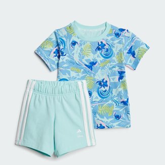 Conjunto Infantil Adidas x Disney Lilo & Stitch