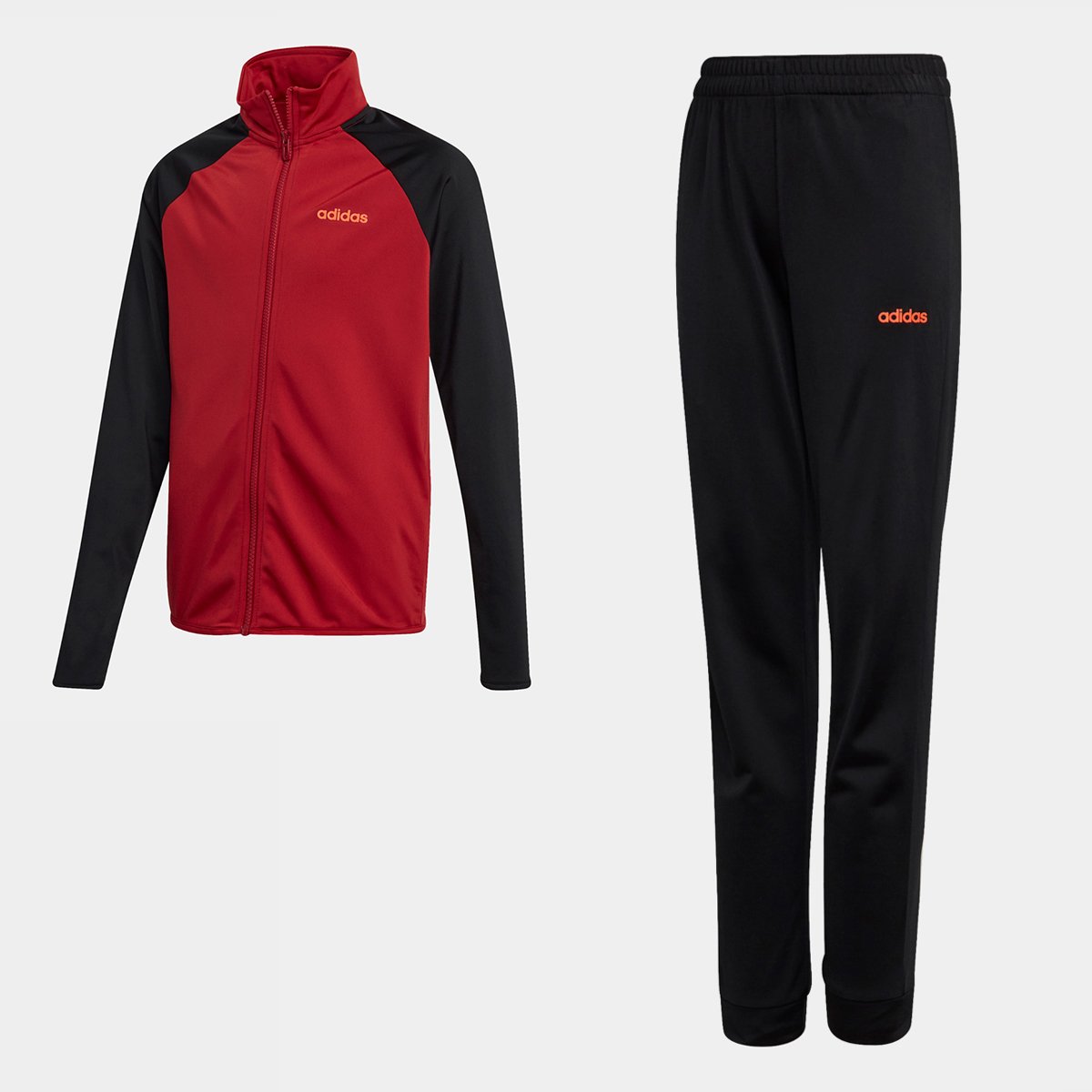 conjunto adidas masculino vermelho
