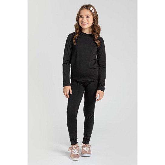 Conjunto Infantil Blusa + Calça Térmica