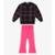 Conjunto Infantil Blusão Com Calça Trick Nick - Preto